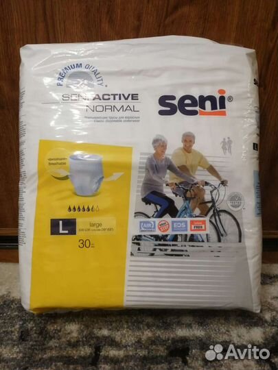 Памперсы для взрослых seni l