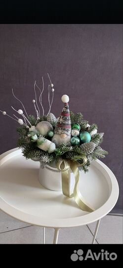 Букеты и композиции из ёлки