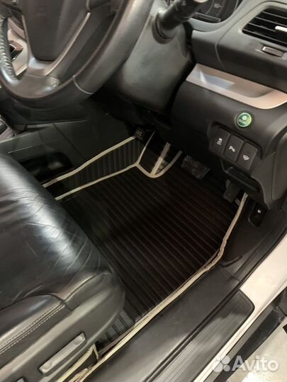 3d коврики из экокожи на Opel Commodore