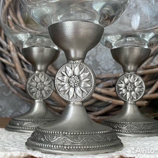 Бокалы олово