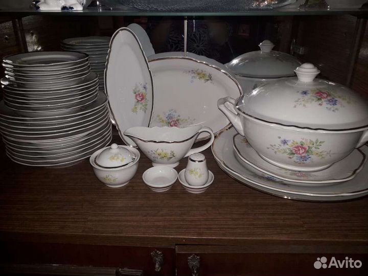 Сервиз столовый Винтажная Роза