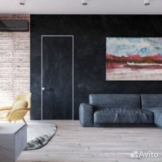 Двери скрытые межкомнатные под отделку