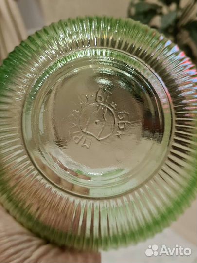 Зеленое стекло, хрусталь СССР