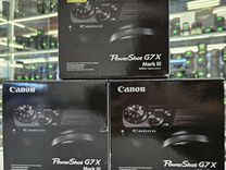 Canon PowerShot G7X Mark III Black Новый
