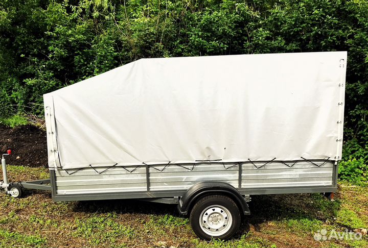Прицеп для легковой машины. Славич 325 с тентом