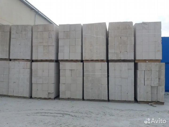 Газобетонный блок Газоблок Пеноблок 1 сорт гост