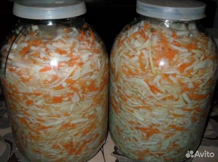 Капуста квашеная со своего огорода без уксуса