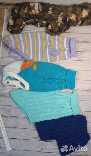 Одежда для животных, шлейка, носки, кофты и др