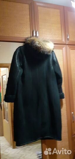 Дубленка длинная