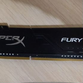 Оперативная память ddr4 8gb 3200 HuperX fury