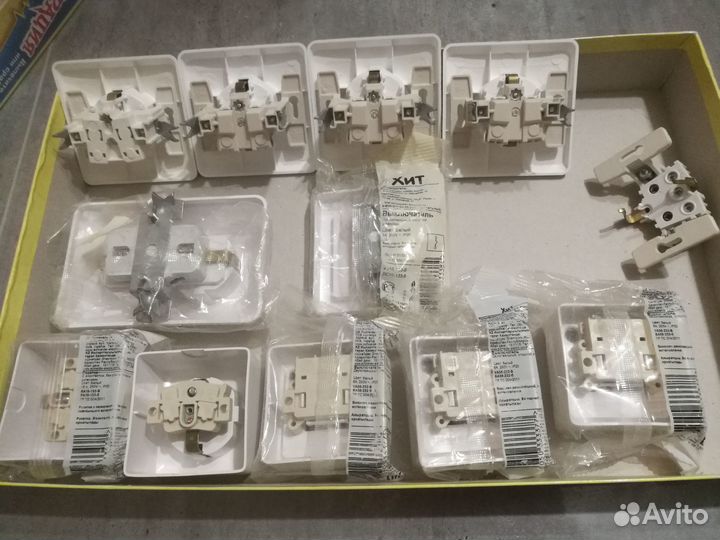 Розетки, выключатели