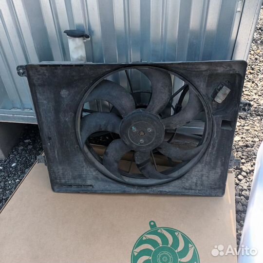 Вентилятор охлаждения хундай гретта