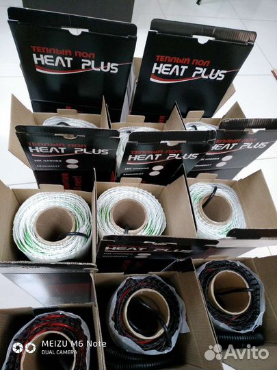 Нагревательный мат электрический теплый пол 2кв