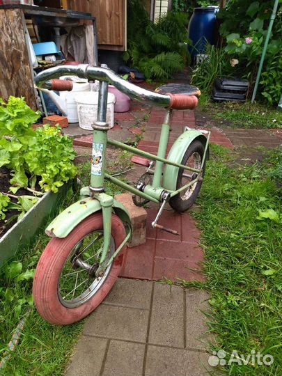 Детский велосипед Бабочка СССР