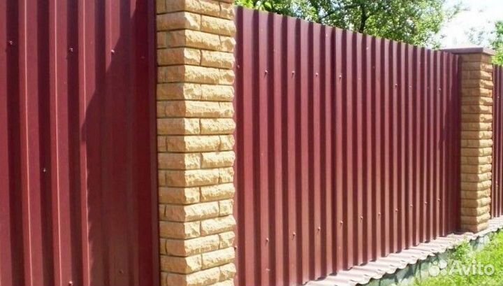 Профилированный лист для ворот