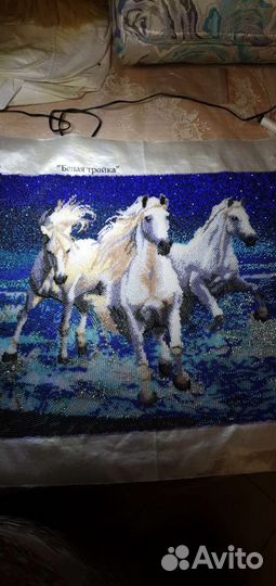 Картины вышитые бисером