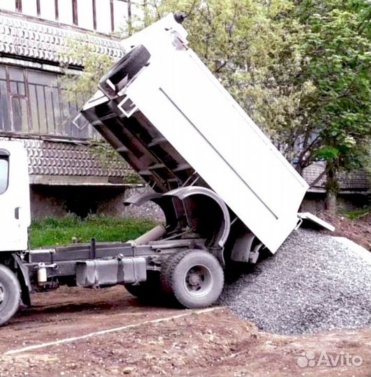 Щебень вторичный с доставкой