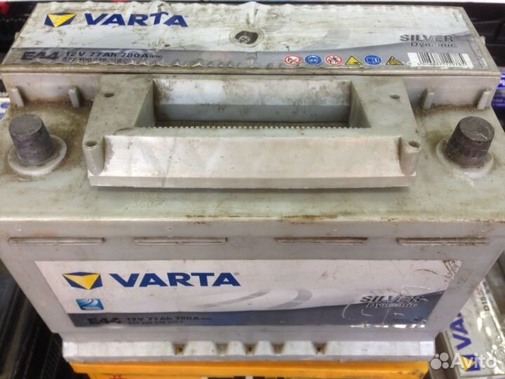 77Ач Аккмулятор Б/у Varta E44