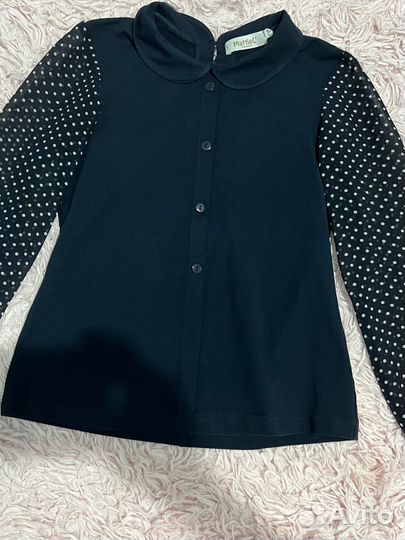 Блузка школьная нарядная 140 р