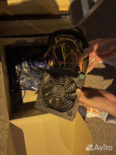 Тушка для майнинг фермы в сборе