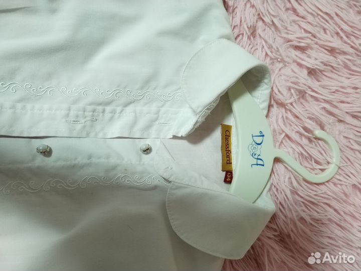 Блузки на девочку 134 140