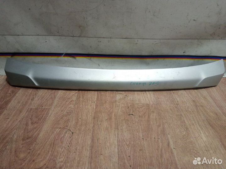 Спойлер бампера задний Mitsubishi Outlander 3 3