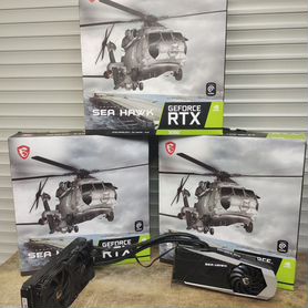 Видеокарта бу GeForce RTX 3080 MSI SEA hawk X 10G