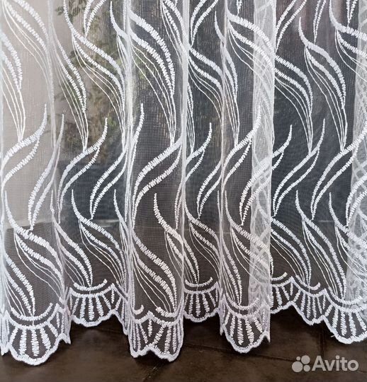 Тюль новый готовый