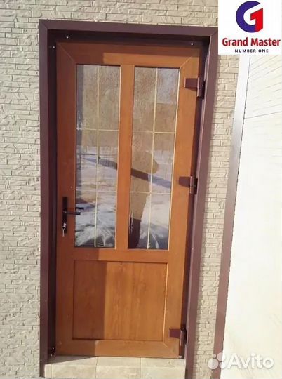 Дверь с кашировкой золотой дуб