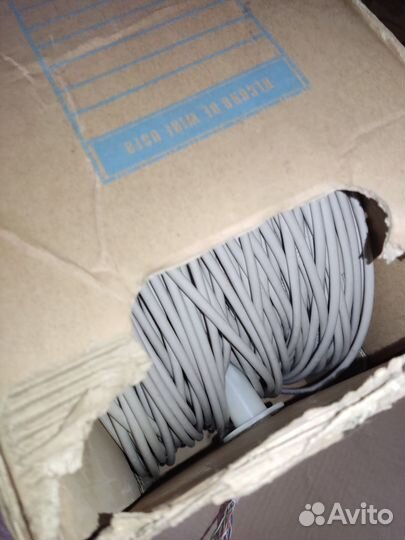 Кабель сетевой UTP, cat.5E, 4 пары, 26AWG, 0.4мм