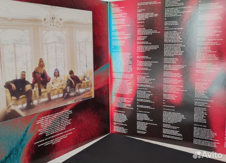 Maneskin - Il Ballo Della Vita, синий винил