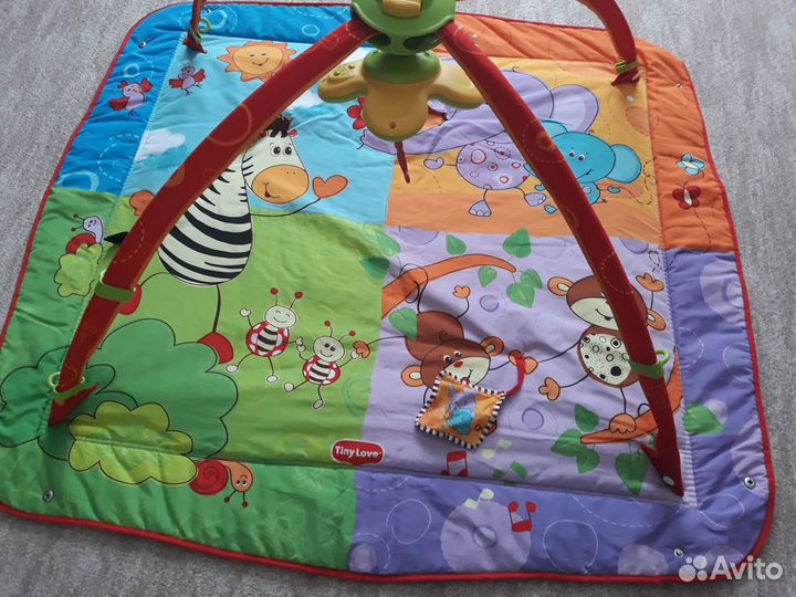 Развивающий коврик Tiny Love Разноцветное сафари