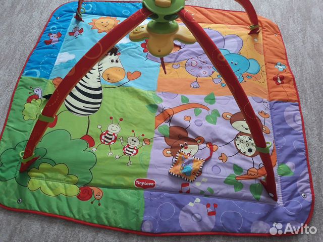 Развивающий коврик Tiny Love Разноцветное сафари