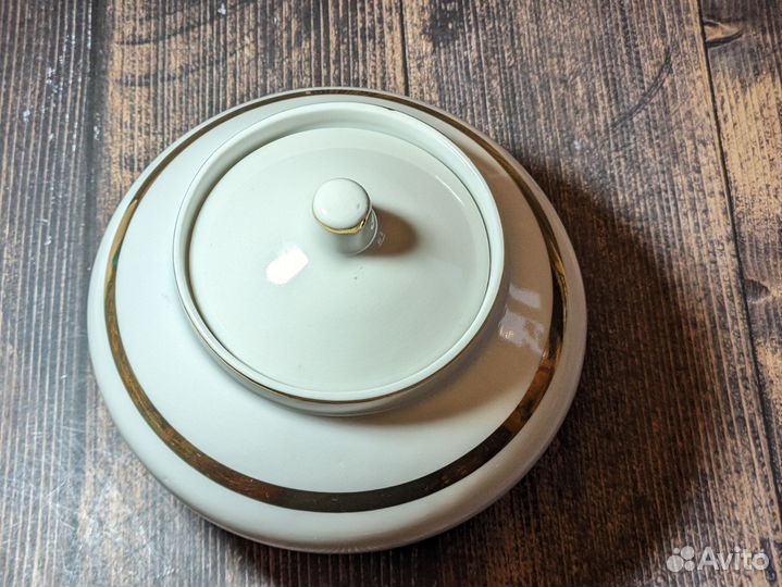 Сахарница Дулево, фарфор, 1972 год