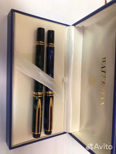 Комплект waterman le man 200 перьевая и роллер