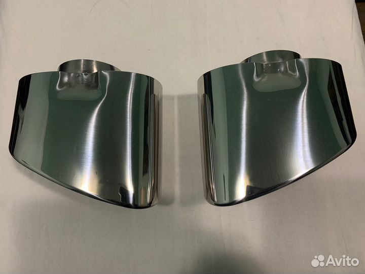 Насадка на глушитель BMW X5 (E70) (нержавейка)