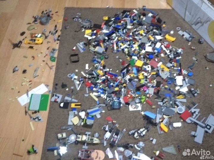 Куча Lego россыпь