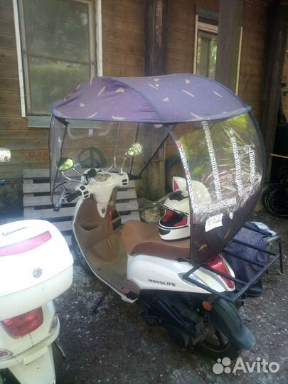 Крыша на мопед