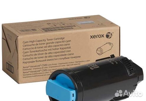 Картридж 106R03924 для Xerox VersaLink C600 cyan