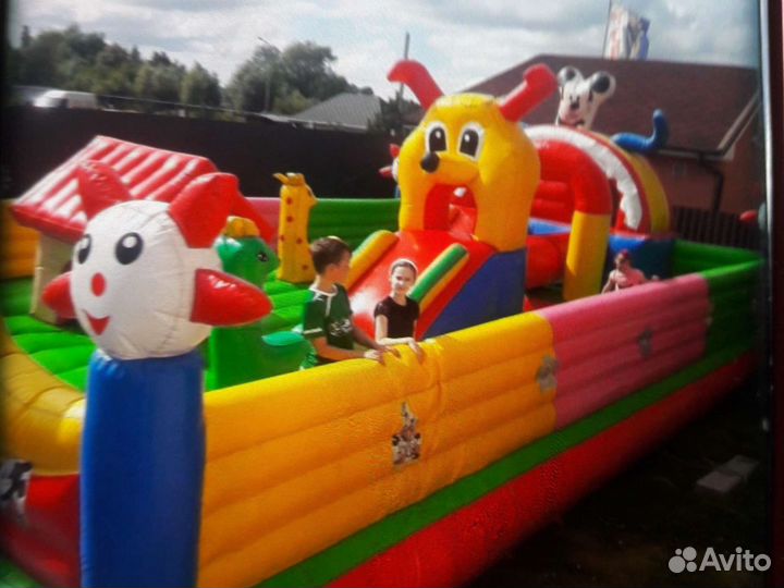 Детские надувные батуты в аренду напрокат детские
