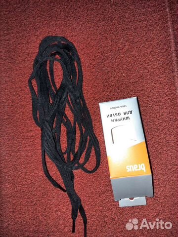 Шнурки вощеные, 180 см, плоские для обуви