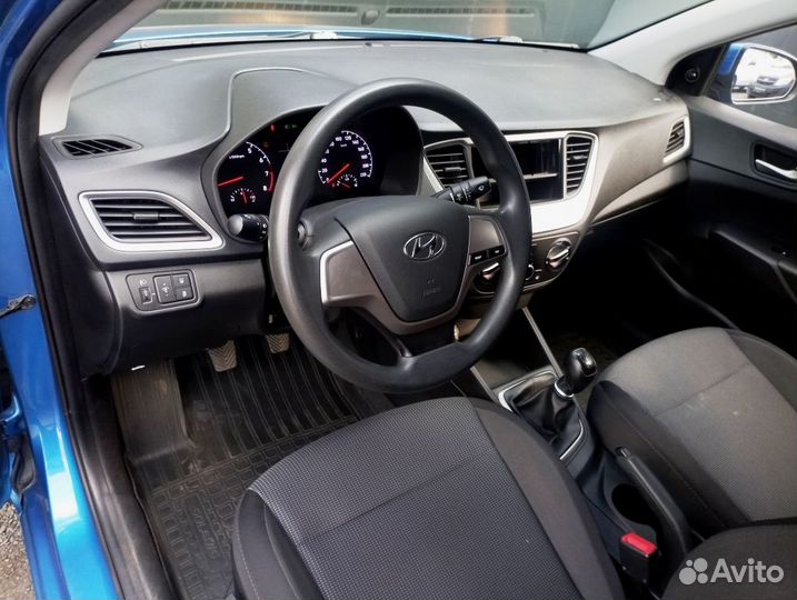 Hyundai Solaris 1.4 МТ, 2018, 46 900 км