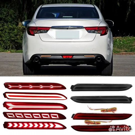 Катафоты заднего Toyota стиль