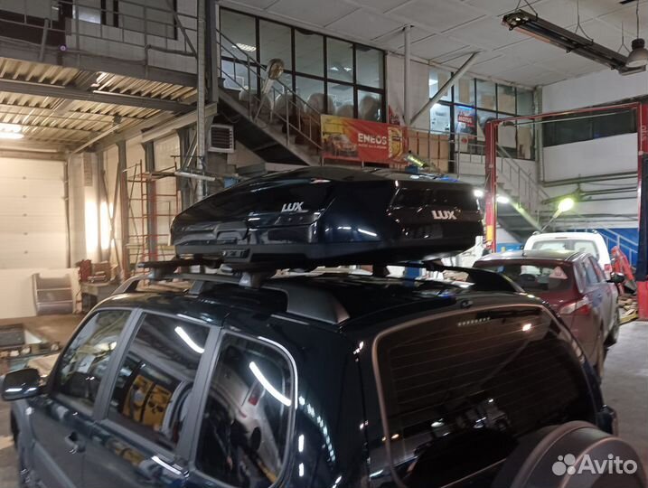 Багажник бокс на крышу niva chevrolet нива тревел