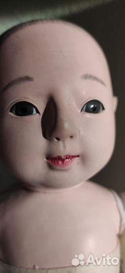 Антикварная японская кукла гофун ichimatsu мальчик