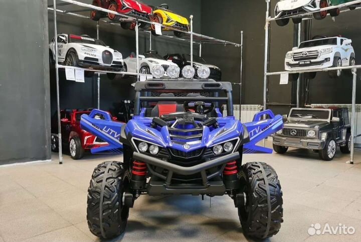 Детский электромобиль багги двухместный