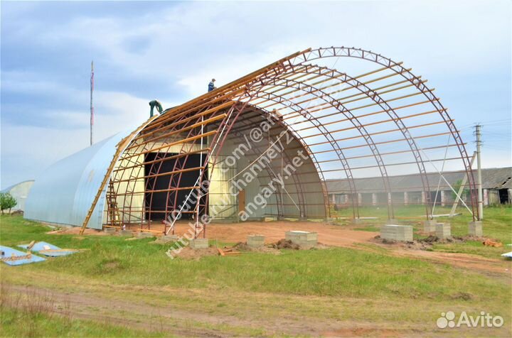 Ангар под ключ 815 м2