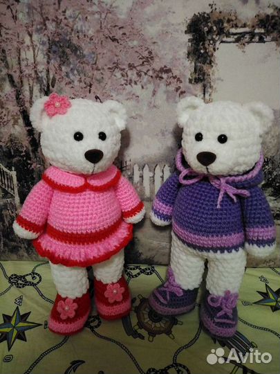 Игрушки вязаные