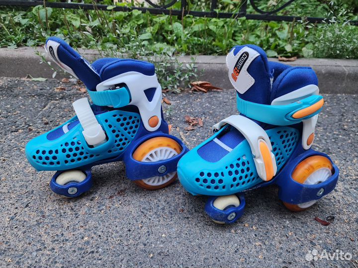 Роликовые коньки детские раздвижные Reaction