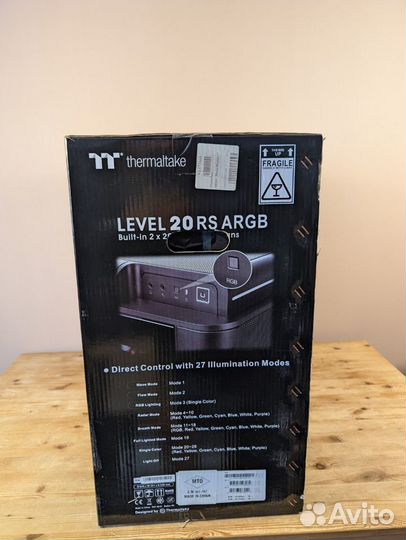 Корпус Thermaltake Level 20 RS argb Новый